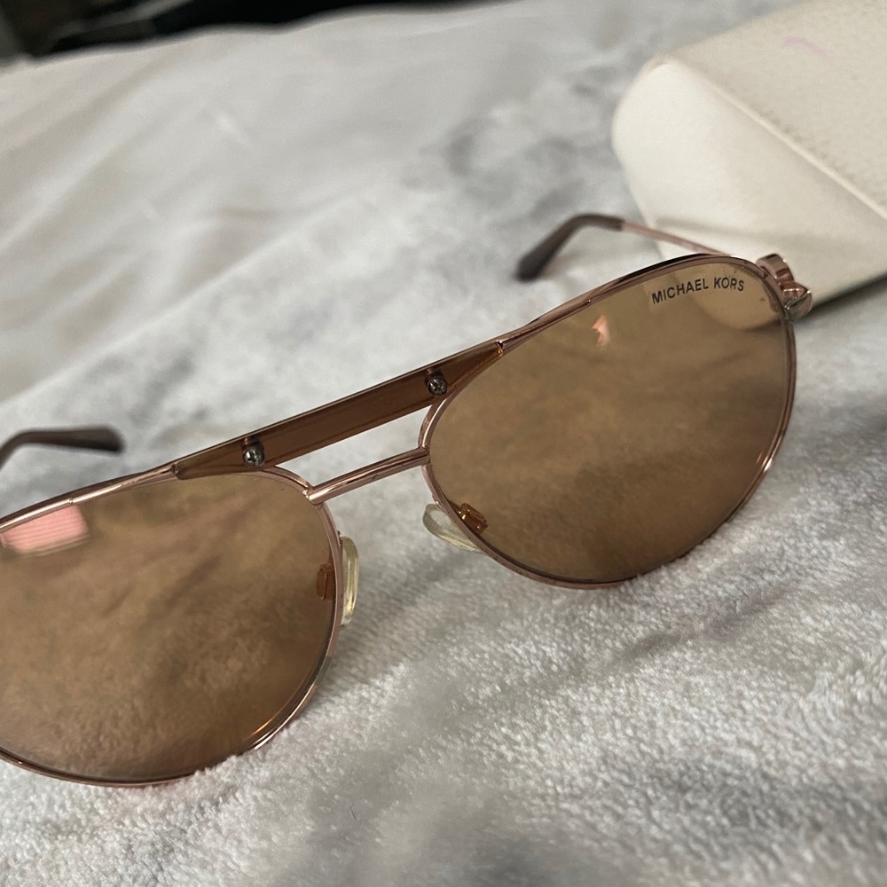 Michael Kors Rose Gold Sunglasses